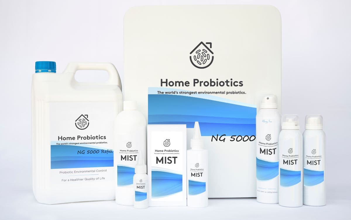 Line of Home Environmental Probiotic Products